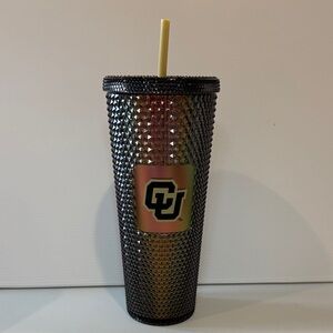*NEW Starbucks CU Boulder Colorado University College Studded Venti